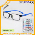 Bright Vision 021 full rim plastic red glasses frames